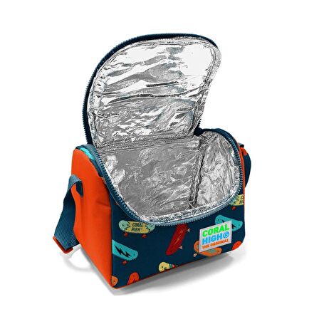 Coral High Thermo Beslenme Çantası Kaykay Desenli 22723