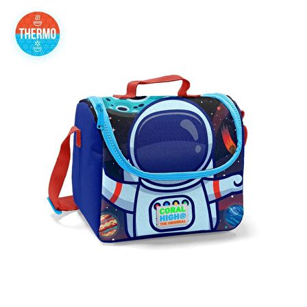 Coral High Thermo Beslenme Çantası Astronot Desenli 22724