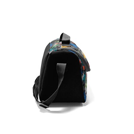 Gri Kamuflaj Dinazor Desenli Thermo Beslenme Çantası