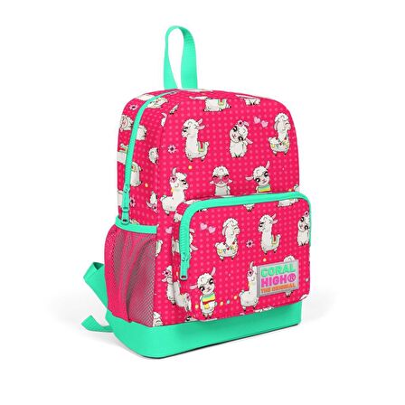 Coral High Kuzu Desenli Büyük Boy Okul Sırt Çantası 23300