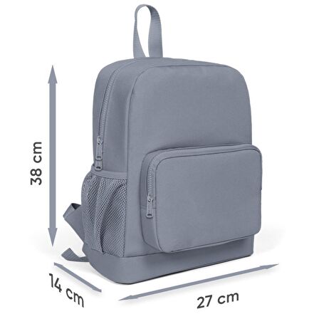 Coral High Kuzu Desenli Büyük Boy Okul Sırt Çantası 23300