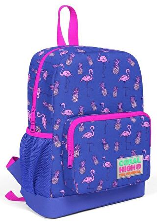 Coral High Flamingo Baskılı Anaokul ve İlkokul 1.Sınıf Okul Çantası