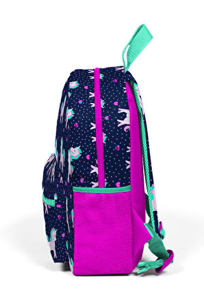 Coral High Kids Lacivert Unicorn İki Bölmeli Yuva Sırt Çantası 23334