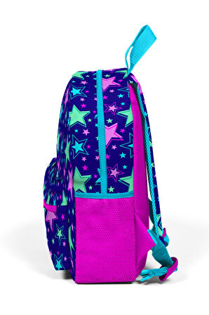 Coral High Kids Saks Yıldız Desenli İki Bölmeli Yuva Sırt Çantası 23335