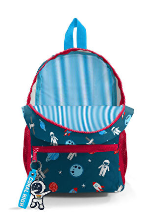Coral High Kids Nefti Astranot Desenli İki Bölmeli Yuva Sırt Çantası 23354