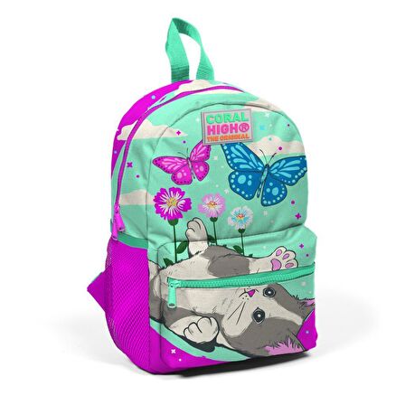 Coral High Küçük Boy Anaokulu Sırt Çantası Kedi Desenli 23507