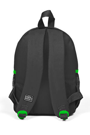 Coral High Kids Gri Dama Desenli İki Bölmeli Yuva Sırt Çantası 23515