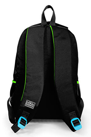 Coral High Kids Kulaklık Game Desenli Üç Bölmeli Okul Sırt Çantası 23667