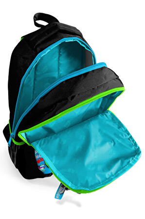 Coral High Kids Kulaklık Game Desenli Üç Bölmeli Okul Sırt Çantası 23667