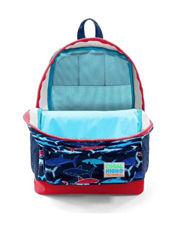Coral High Lacivert Kırmızı Okul Çantası 23718