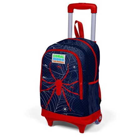 Coral High Büyük Boy Çekçekli Sırt Çantası Spider Desen 23920