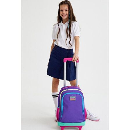 CORAL HIGH ÇEKÇEK SIRT ÇANTA(IŞIKLI TEKERLEK)