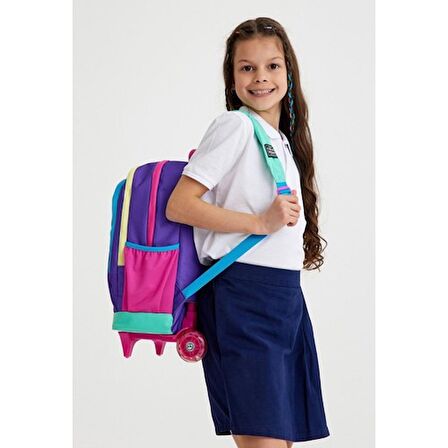 CORAL HIGH ÇEKÇEK SIRT ÇANTA(IŞIKLI TEKERLEK)