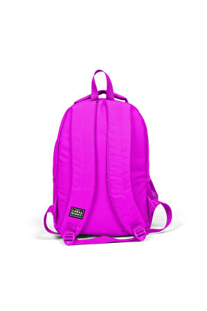 Coral High Kids Pembe Üç Bölmeli USB Şarjlı Kulaklık Çıkışlı Sırt Çantası 24310