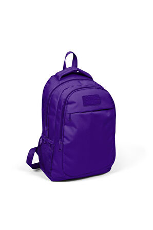 Coral High Kids Mor Üç Bölmeli USB Şarjlı Kulaklık Çıkışlı Sırt Çantası 24311