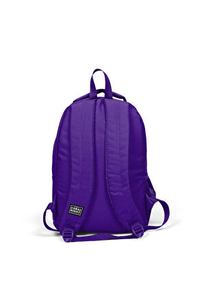 Coral High Kids Mor Üç Bölmeli USB Şarjlı Kulaklık Çıkışlı Sırt Çantası 24311