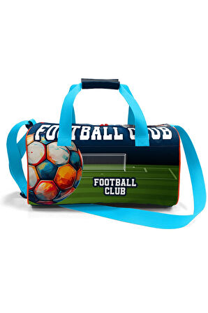 Coral High Lacivert Futbol Desenli Spor Çantası 27525