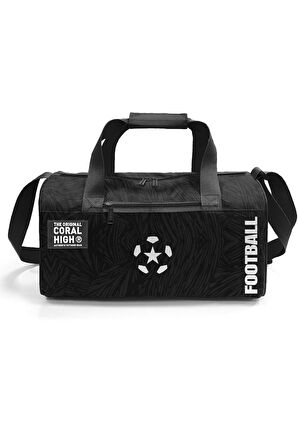 Coral High Siyah Futbol Desenli Spor Çantası 27535