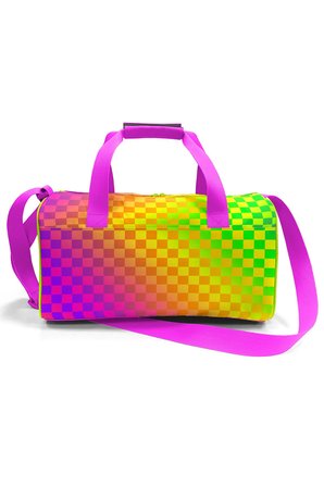 Coral High Neon Renkli Dama Desenli Spor Çantası 27544