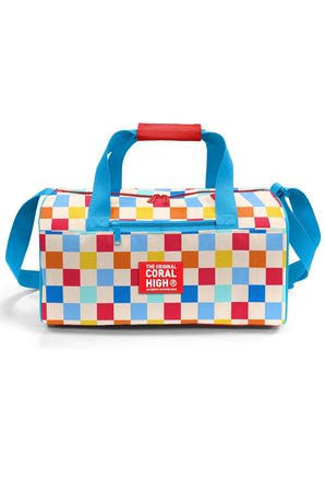 Coral High Çok Renkli Dama Desenli Spor Çantası 27546