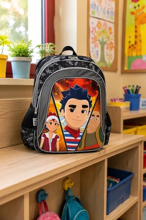 Yaygan Cille Anaokulu Sırt Çantası 33x28x12 cm Çocuk Okul Öncesi Kreş ve Günlük Çanta Modeli