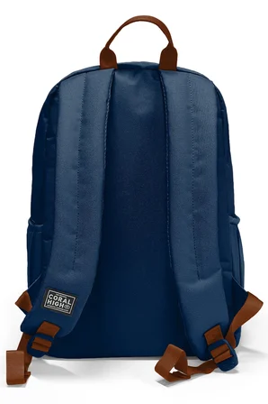 Coral High Lacivert Kahverengi Okul Sırt Çantası 33236