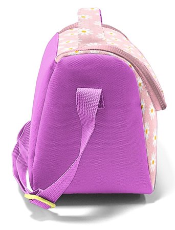 Coral High Kız Çocuk Pembe Beyaz Papatya Desenli Isı Yalıtımlı Beslenme Çantası 37124