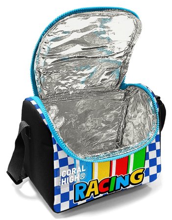 Coral High Erkek Çocuk Kırmızı Racing Araba Baskılı Isı Yalıtımlı Beslenme Çantası 37157