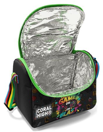 Coral High Erkek Çocuk Oyun Baskılı Isı Yalıtımlı Beslenme Çantası 37158