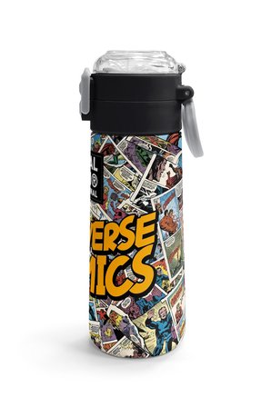 Coral High Kids Çizgi Roman Desenli Pipetli ve Direkt İçim Çelik Termos 500 ml 38115