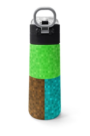 Coral High Kids High Craft Desenli Pipetli ve Direkt İçim Çelik Termos 500 ml 38116