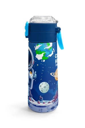 Coral High Kids Lacivert Astronot Desenli Pipetli ve Direkt İçim Çelik Termos 500 ml 38134