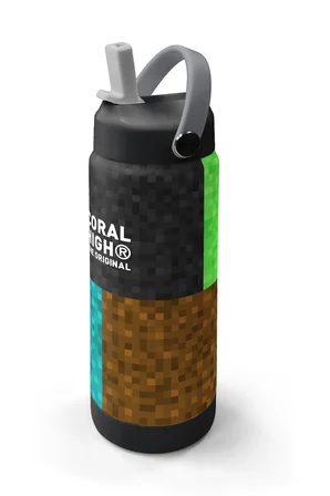 Coral High Craft Desenli Katlanır Ağızlıklı Çelik Termos 650 ml 38316