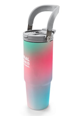 Coral High Kids Renkli Pipetli ve Direkt İçim Çelik Termos 900 ml 38734
