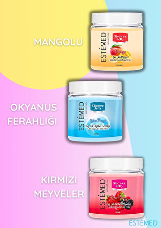 Estemed Duş Jölesi & Shower Jelly Blue Fresh 400ml