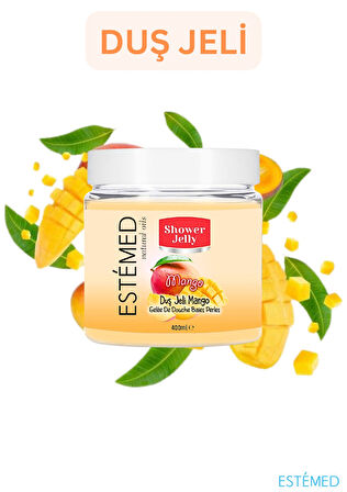 Estemed Duş Jölesi & Shower Jelly Mango 400ml