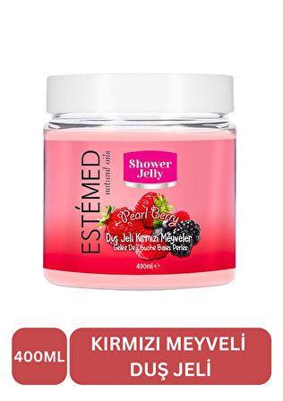 Estemed Duş Jölesi & Shower Jelly Pearl Berry 400ml