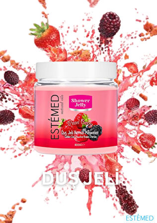 Estemed Duş Jölesi & Shower Jelly Pearl Berry 400ml