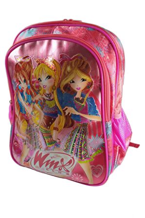 Winx Club İki Bölmeli Narçiçeği Kız Çocuk Okul Çanta