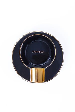 Parmida Siyah-Gold Porselen Tekli Puro Küllüğü - TR8277