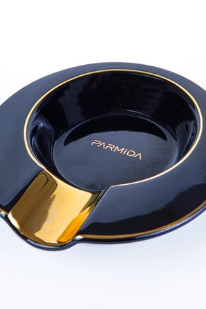 Parmida Siyah-Gold Porselen Tekli Puro Küllüğü - TR8277