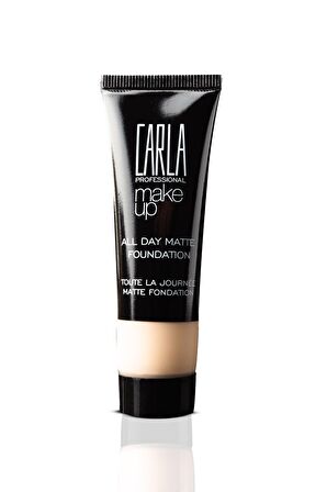 Carla Fondöten - All Day Matte Foundation Açık - No: 302