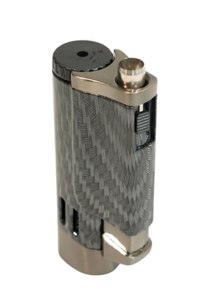 Cohiba 4 Torch Pürmüz Delicili Karbon Desenli Metal Puro Çakmağı - TR9613