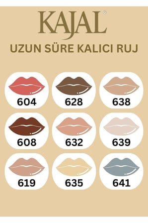 Uzun Süre Kalıcı Ruj & Long Lasting Lipstick No: 632