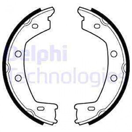 Land Rover El Fren Balatası Freelander 2 (l359) 06>14 - Delphi Ls2030