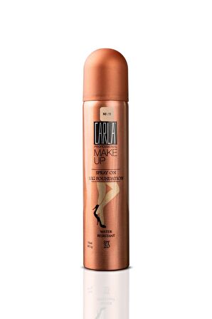 Carla Bacak Fondöteni - Spray On Leg Foundation 75 ml - No: 11