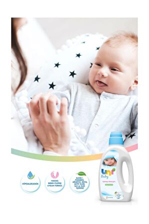 Uni Baby Çamaşır Deterjanı 1500 Ml x 3 Adet