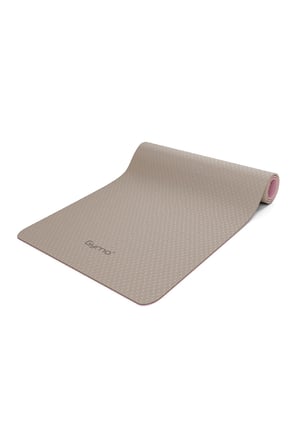 Gymo Pro Series 6Mm Tpe Yoga Matı Pilates Minderi 183X66Mm Toprak