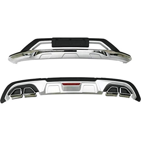 Araba Alışveriş Kia Aksesuar Sportage 2019 Ön Arka Tampon Ek Koruma Difüzör