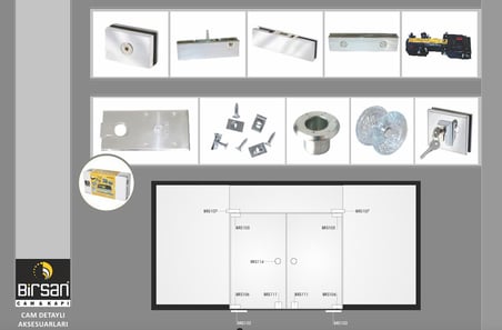 Birsan Hidrolik Motor Cam Detaylı Yer Hidroliği BRS 101-CAM
